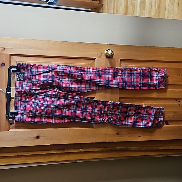 EUC Run and Fly plaid pants size L 30/12 - Picture 2 of 4